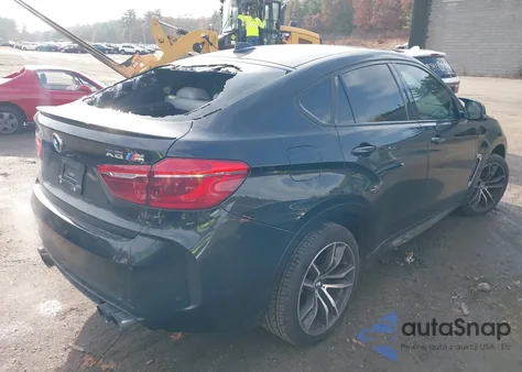 2016 BMW X6 M z USA, uszkodzony, nr VIN 5YMKW8C54G0R43846